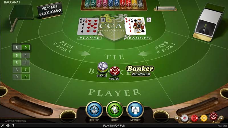 Luật chơi Tiger Baccarat đơn giản dễ hiểu