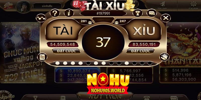 Tài xỉu nohu90