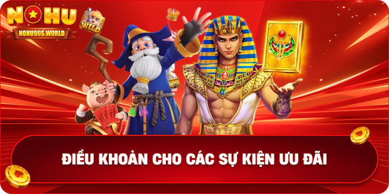 Điều khoản cho các sự kiện ưu đãi